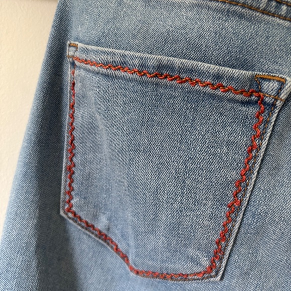 Hand Embroidered Old Navy Jeans Size 6 $25 - Picture 4 of 5